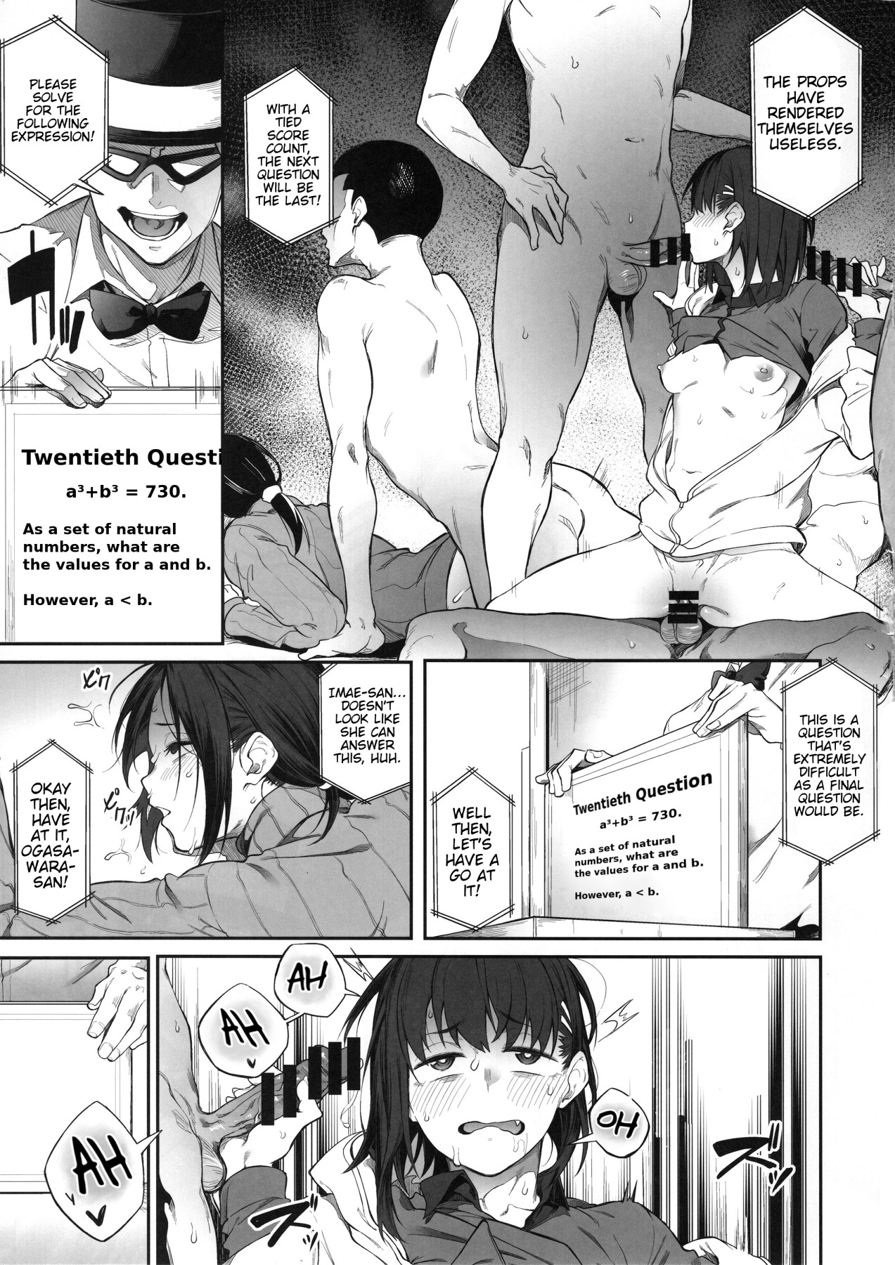 Hentai Manga Comic-Lewd Retort ~Ero Quiz Edition~-Read-20